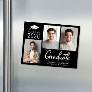 Class of 2025 Photo Graduation Magnet Announcement