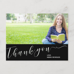 Class of 2025 Photo Graduation Thank you  Postcard