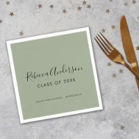 Class of 2025 Sage Green Graduation Party