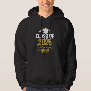 Class Of 2025 Senior 2025 Back To School 2025 Grad Hoodie