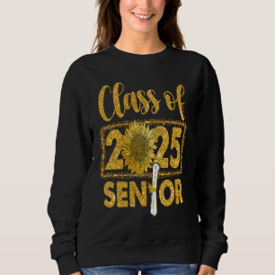 Class Of 2025 Senior 25 Graduation High School Col Sweatshirt