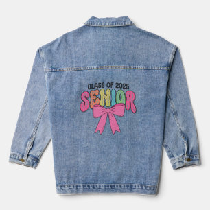 Class of 2025 Senior Celebration Denim Jacket