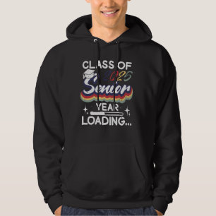 Class Of 2025 Senior Year Loading Funny Senior 202 Hoodie