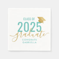 Class of 2025 Teal Gold Graduation