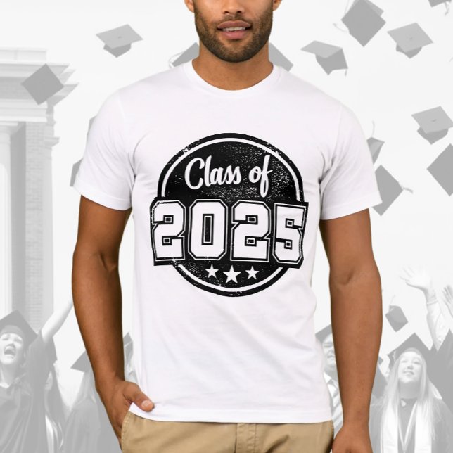 Class of 2025 Vintage Badge T-Shirt (Creator Uploaded)