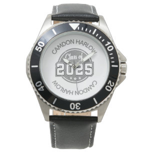Class of 2025 Vintage Graduate Name Watch
