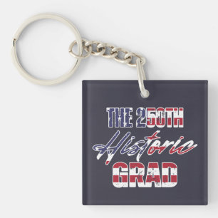 Class of 2026 250th Anniversary Graduate Vintage Key Ring