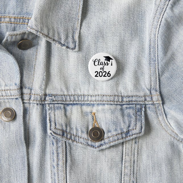 Class Of 2026 3 Cm Round Badge (In Situ)