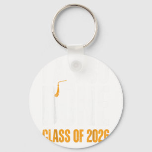 Class of 2026 am done graduation distressed key ring