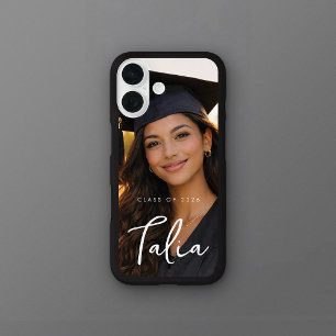 CLASS OF 2026     BLACK EDGE phone case with name