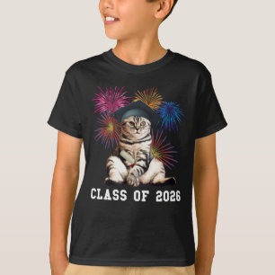 Class Of 2026 Cat Lover T-Shirt
