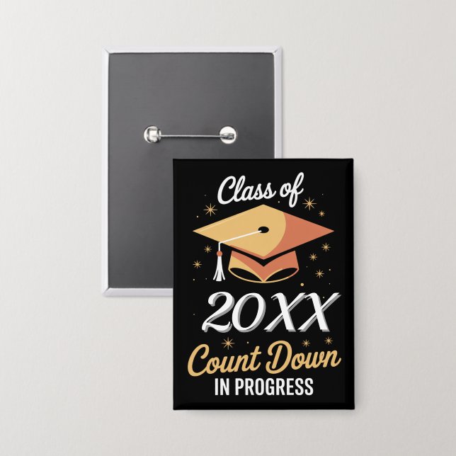 Class Of 2026 Count Down In Progress Personalised  (Front/Back)