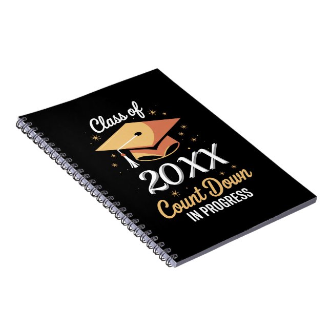 Class Of 2026 Count Down In Progress Personalised  Notebook (Right Side)