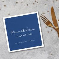 Class of 2026 Dark Blue Graduation Party