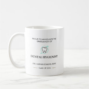 Class of 2026 Dental Hygienist RDH Graduation Coffee Mug