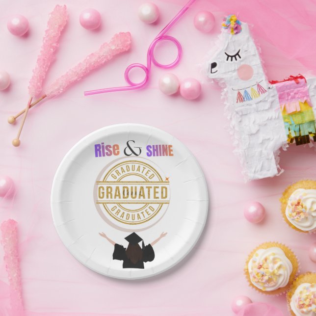 Class of 2026 Elite 🎓 Paper Plate (Party)