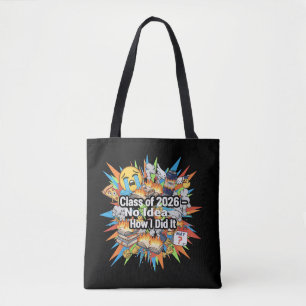 Class of 2026 Funny Graduation Tote Bag