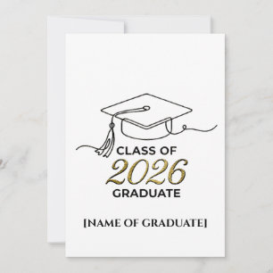 Class of 2026 Graduate / Graduation Announcement 