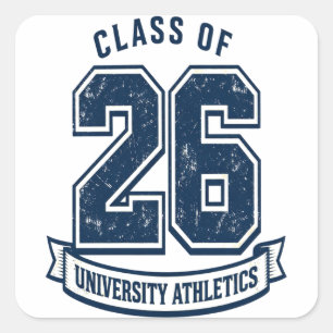 Class of 2026 – Graduate Pride College Square Sticker