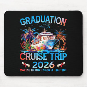 Class of 2026 graduation cruise trip senior mouse pad