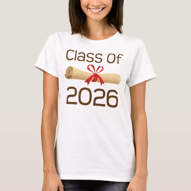 Class of 2026 Graduation Gifts T-Shirt (Front)