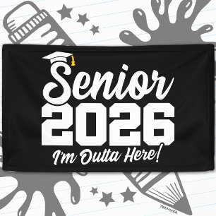 Class of 2026 Graduation High School Senior 2026 Banner
