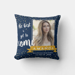 Class of 2026 Graduation Photo Graduation Keepsake Cushion
