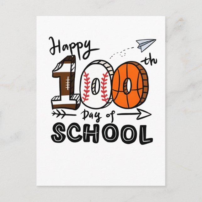 Class of 2026 Graduation School Baseball  Holiday Postcard (Front)