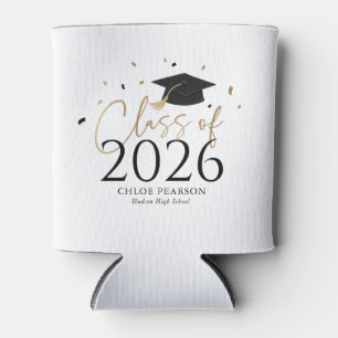 Class of 2026 Graduation Sticker Can Cooler
