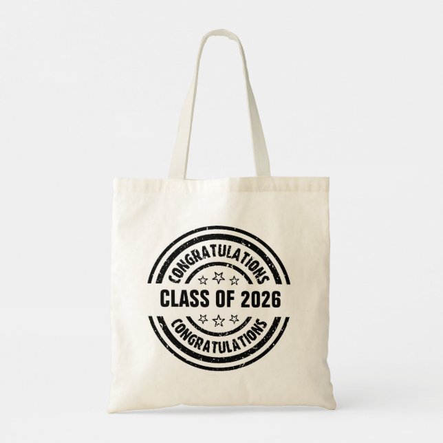 Class of 2026 Graduation  Tote Bag (Back)