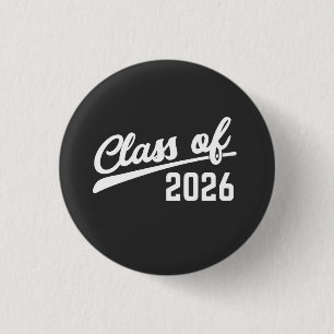 Class Of 2026 Graduation Year 2026 School 3 Cm Round Badge
