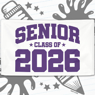 Class of 2026 High School Graduation Senior 2026 Banner