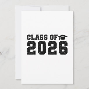 Class of 2026 invitation