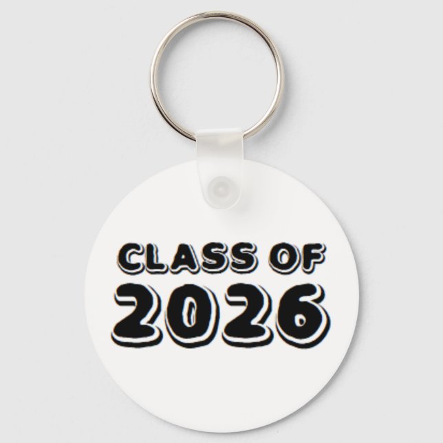 class of 2026 key ring (Front)
