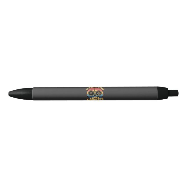 Class Of 2026 Level Complete Black Ink Pen (Front)