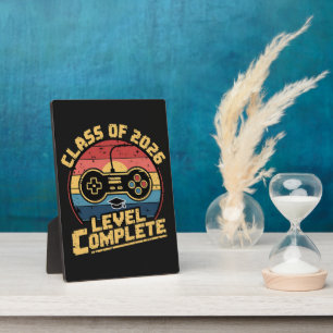 Class Of 2026 Level Complete Plaque