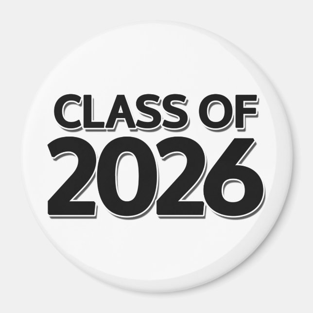 Class of 2026 magnet (Front)