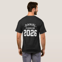 Class of 2026 Personalised Iron-On Transfer | Cust