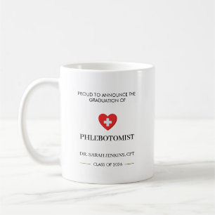 Class of 2026 Phlebotomist CPT Graduation Coffee Mug