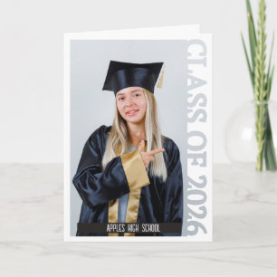 Class of 2026 Photo Graduation Announcement Card