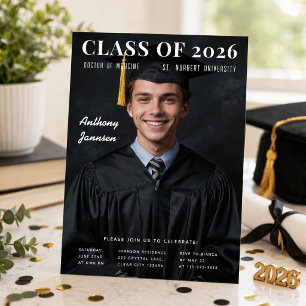 Class of 2026 Photo Graduation Invite