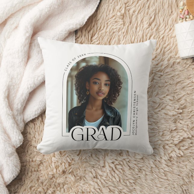 Class of 2026 Photo Graduation Keepsake Cushion (Blanket)