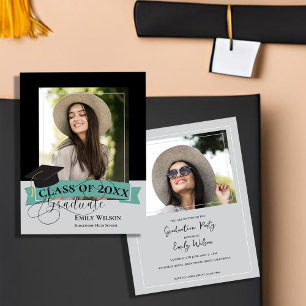 Class of 2026 Photo Mini Graduation Invitation