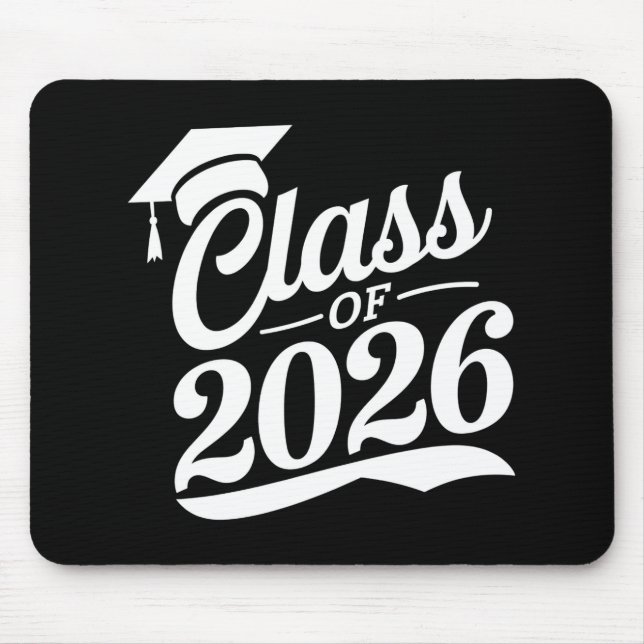 Class Of 2026 Proud Graduate Graduation Mouse Pad (Front)