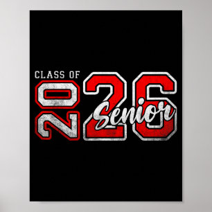 Class of 2026 senior 2026 graduation 2026 graduate poster