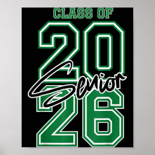 Class of 2026 senior - 2026 graduation  poster