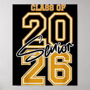 Class of 2026 senior - 2026 graduation  poster