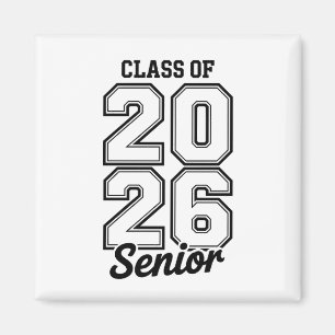 Class Of 2026 Senior 26 Graduation Graduate Magnet