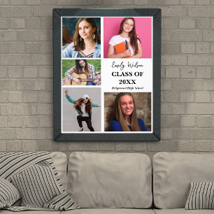Class of 2026 Senior Graduation Announcement  Photo Print