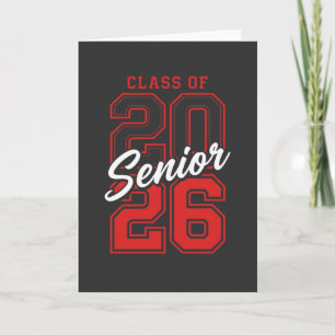 Class of 2026 Senior Graduation Gift for Seniors Card